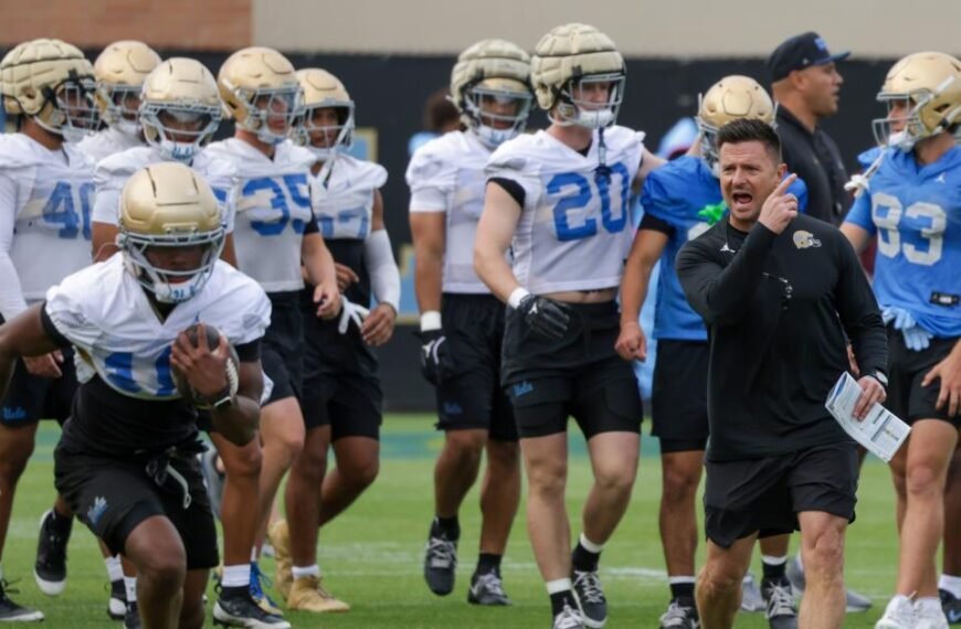 UCLA Coach Bob Chesney Emphasizes Effort Over Perfection as Spring Football Begins