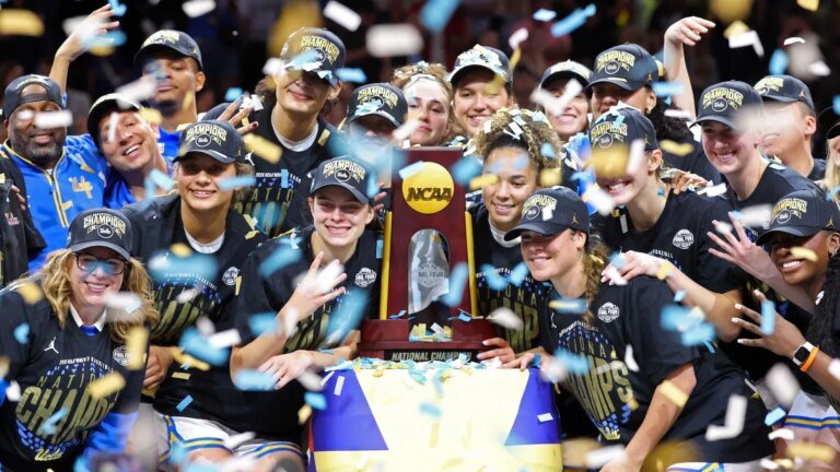 UCLA's Women’s Basketball Team Celebrates Homecoming as National Champions