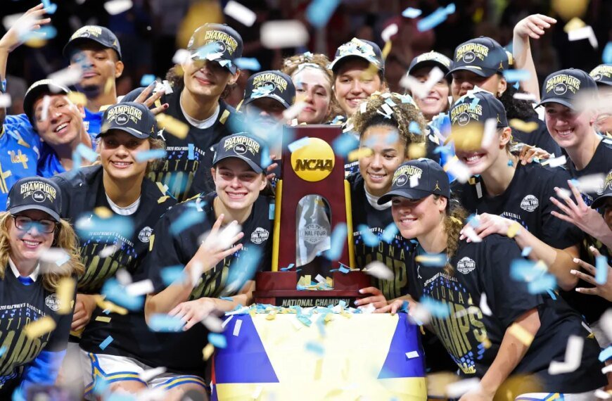 UCLA's Women’s Basketball Team Celebrates Homecoming as National Champions