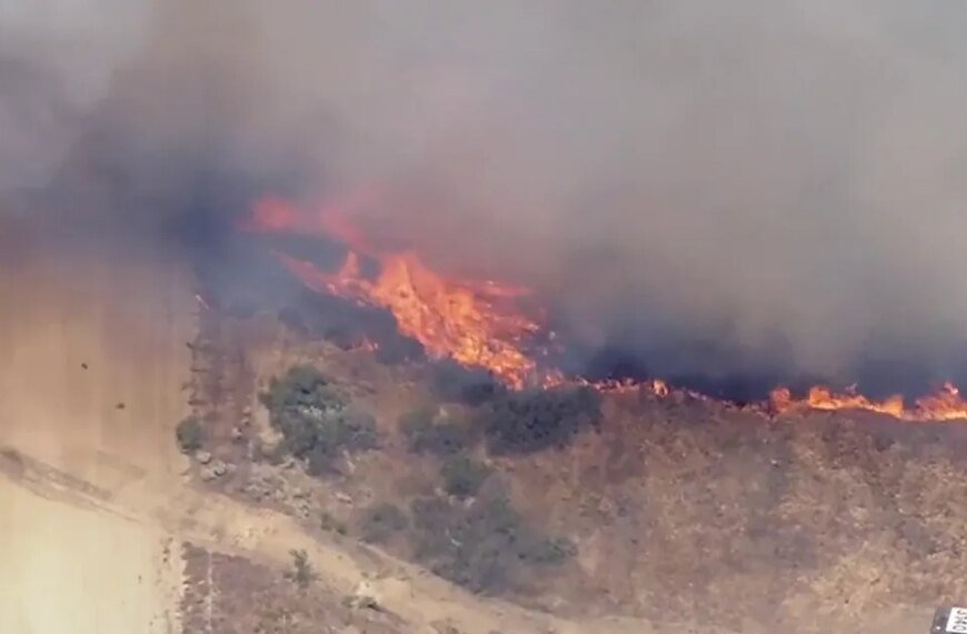 Wildfires in Moreno Valley and Acton Spur Evacuations for Thousands