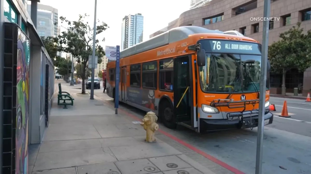 Woman Attacked on Metro Bus in Downtown LA, Suspect Still Missing