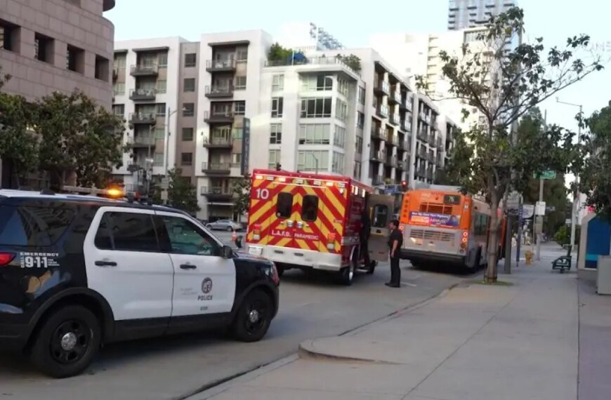 Woman Injured in Stabbing Incident on Metro Bus in Downtown Los Angeles