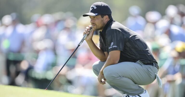 Xander Schauffele Makes Par After Ball Lands in Fan's Bag at the Masters, Thanks to a Kind Gesture