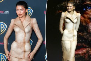 Zendaya's Bold Schiaparelli Look at CinemaCon: Fans Share Their Thoughts on the 'Skin Suit' Debate