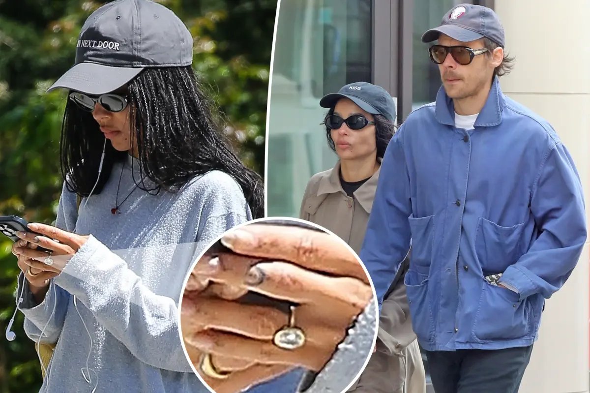 Zoë Kravitz’s Stunning Engagement Ring from Harry Styles May Be Valued at Over $500,000