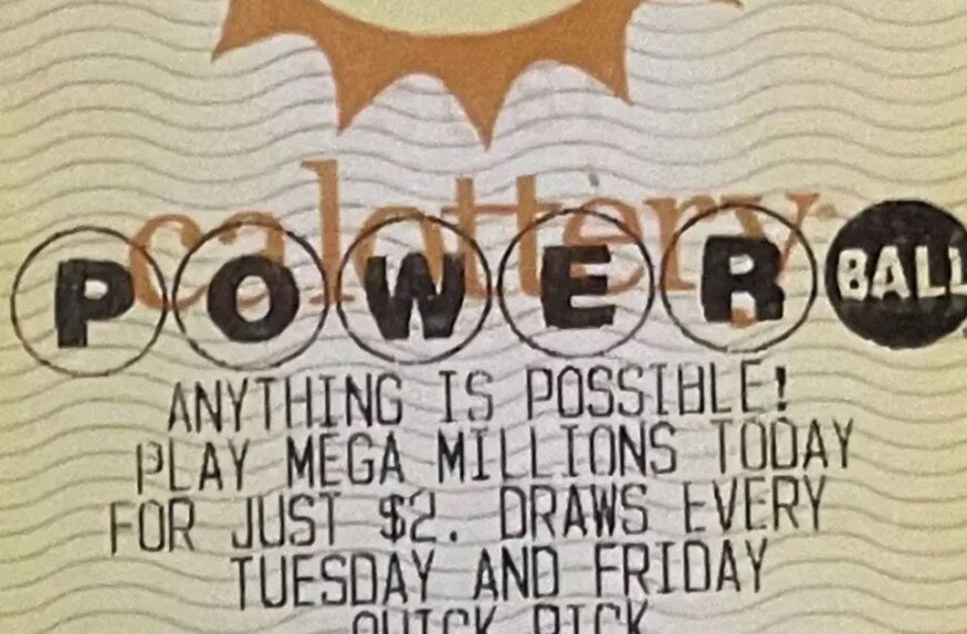 $120,000 Powerball Ticket Sold in California