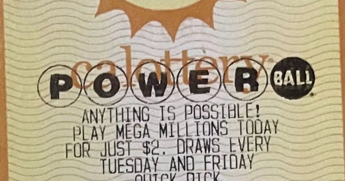 $120,000 Powerball Ticket Sold in California