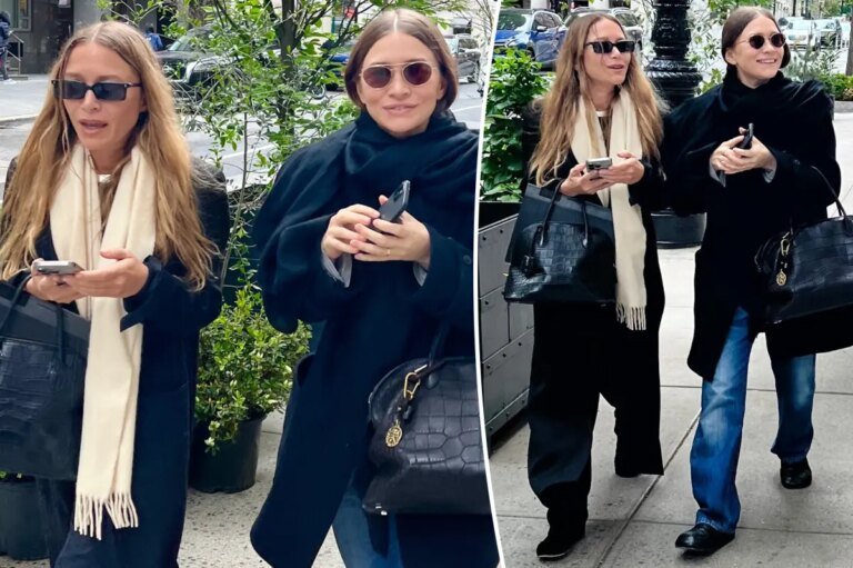 Mary-Kate and Ashley Olsen Share a Rare Moment Together in NYC Before the Met Gala 2026