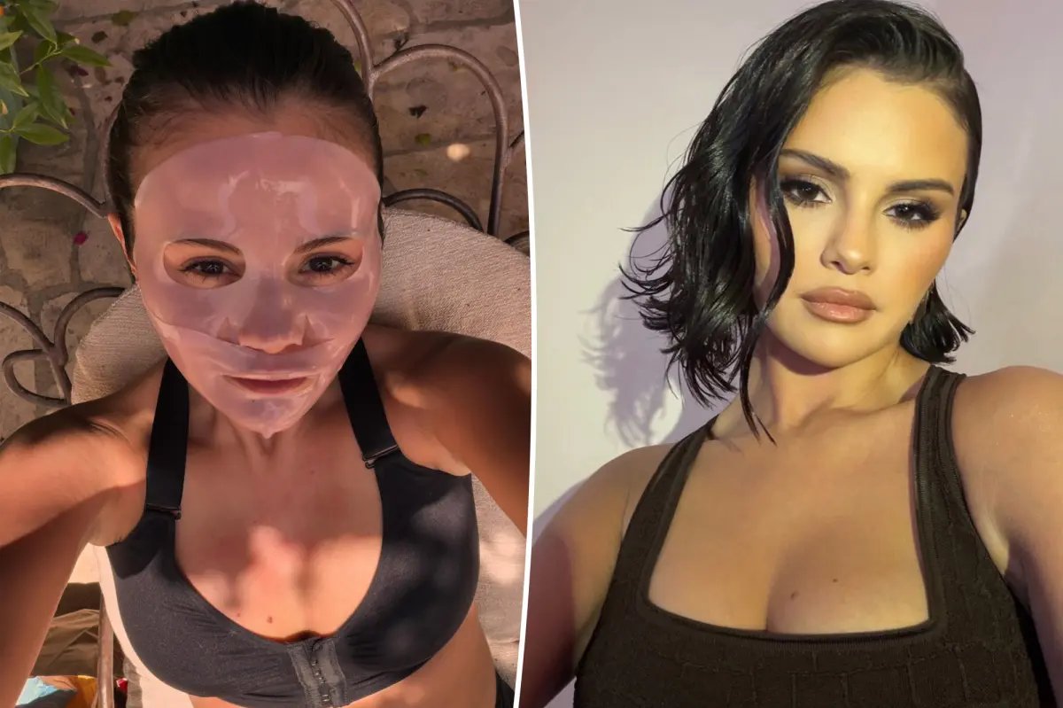 Selena Gomez Joins the Trend with This Popular K-Beauty Brand's Sheet Masks