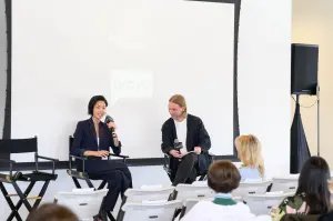 Kristen Kish and Peter White at Deadline Reality Summit held at PMC Studios on May 01, 2026 in Los Angeles, California.