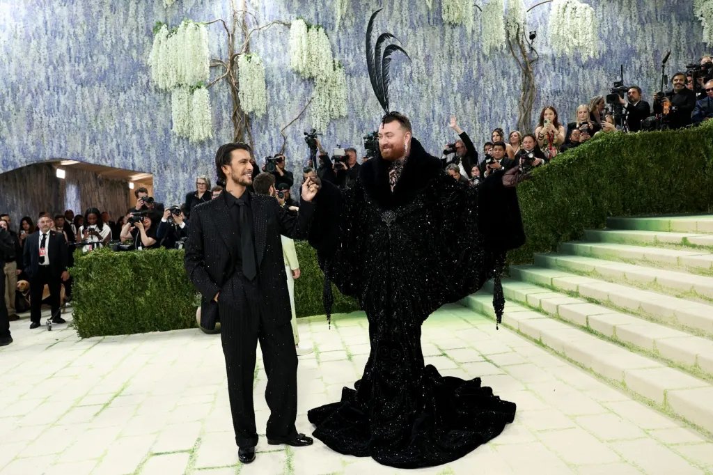 Sam Smith Strikes a Stylish Note in Custom Outfit by Partner Christian Cowan at the 2026 Met Gala