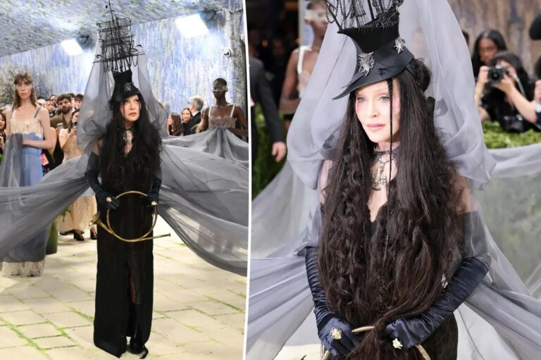 Madonna's Enchanting Met Gala 2026 Red Carpet Look and Her Supportive Friends