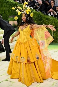 SZA at The 2026 Met Gala Celebrating "Costume Art" held at The Metropolitan Museum of Art on May 04, 2026 in New York, New York.