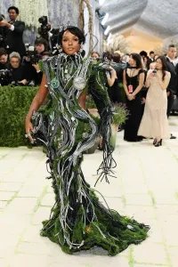 NEW YORK, NEW YORK - MAY 04: Janelle Monáe attends the 2026 Met Gala celebrating "Costume Art" at the Metropolitan Museum of Art on May 04, 2026 in New York City.