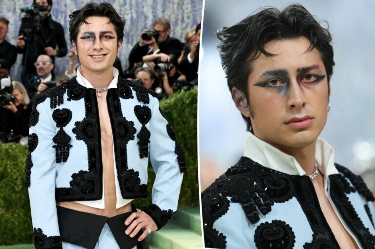 Hudson Williams' Makeup Artist Talks About the Risks of Met Gala Glamour