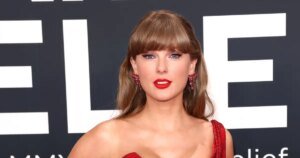 Taylor Swift Stuns in a Chic $200 Dress and Black Ribbon in NYC