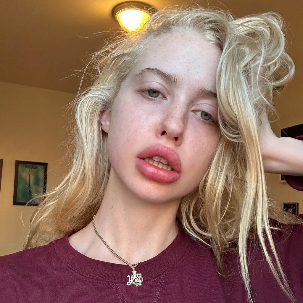 Chloe Cherry looking directly at the camera.