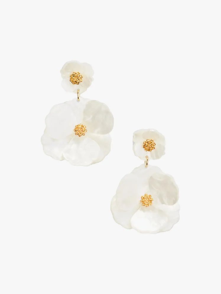 Nordstrom Pansy Drop Earrings