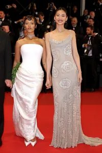 Taylor Russell and Hoyeon Jung