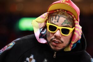 6ix9ine Shares Surprising Thoughts on Girlfriend's Pregnancy During Gender Reveal Party