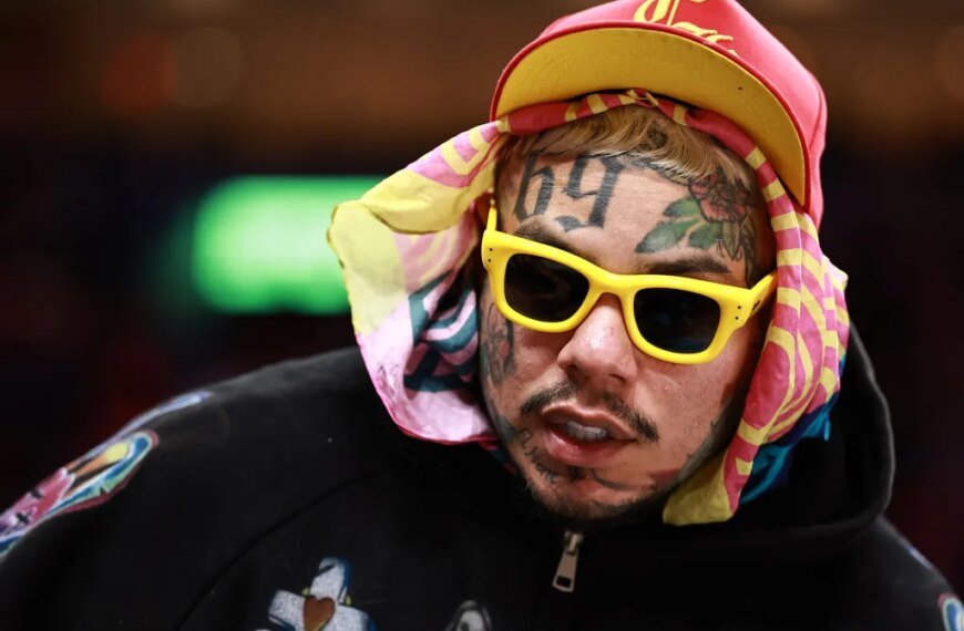 6ix9ine Shares Surprising Thoughts on Girlfriend's Pregnancy During Gender Reveal Party