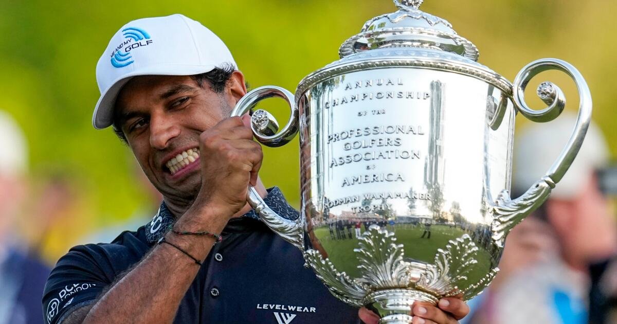 Aaron Rai Makes History as the First English Player in Over a Century to Win the PGA Championship