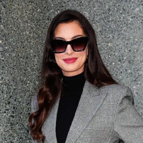 Anne Hathaway Shows How to Elevate a Simple Wardrobe Essential with Chic Style