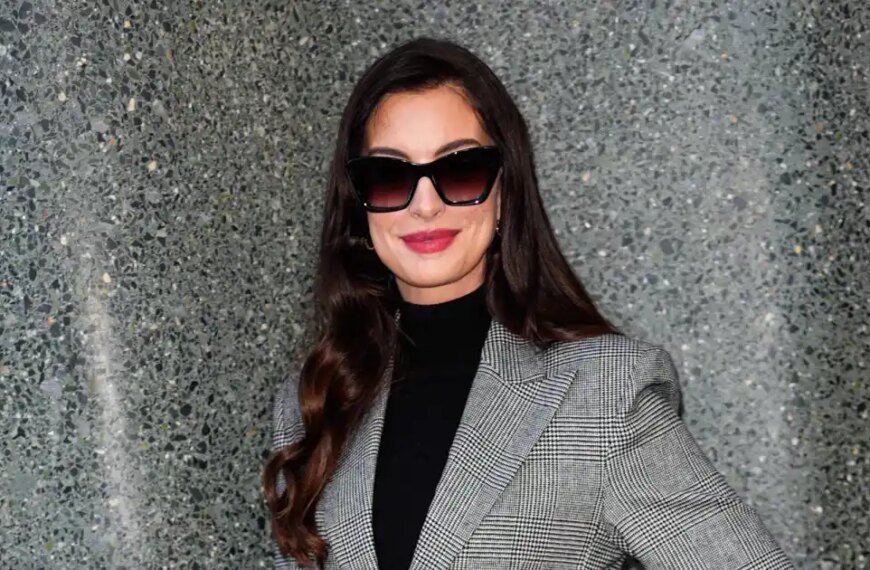 Anne Hathaway Shows How to Elevate a Simple Wardrobe Essential with Chic Style