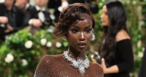 Anok Yai Responds to Outfits Claims from the 2024 Met Gala