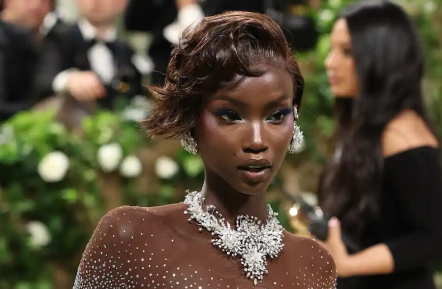 Anok Yai Responds to Outfits Claims from the 2024 Met Gala