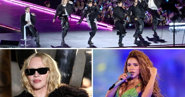 BTS, Madonna, and Shakira Set to Take the Stage at the World Cup Final Halftime Show