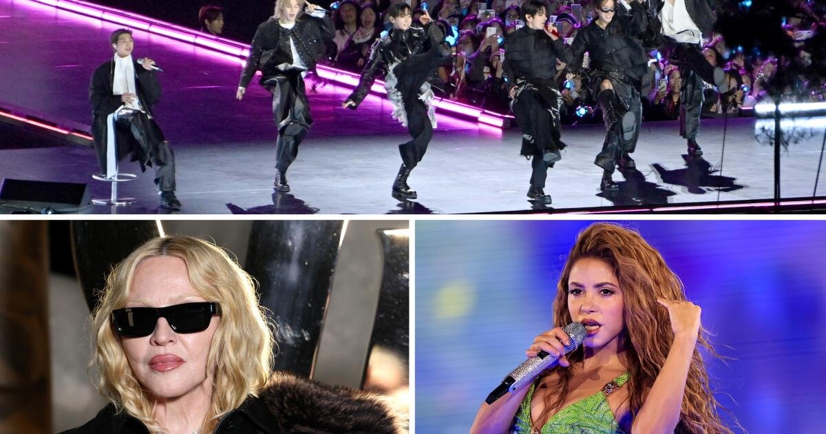 BTS, Madonna, and Shakira Set to Take the Stage at the World Cup Final Halftime Show