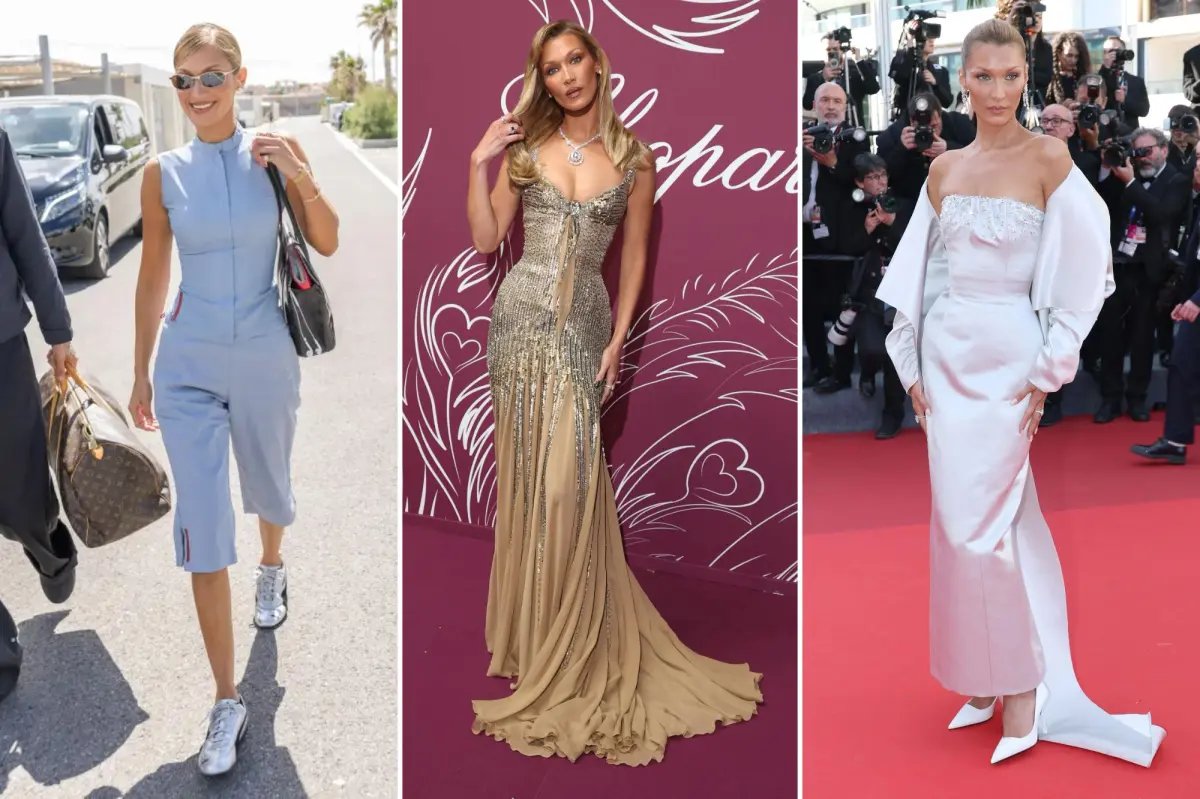 Bella Hadid’s 2026 Cannes Film Festival Looks: A Blend of Vintage Style and Sparkling Elegance