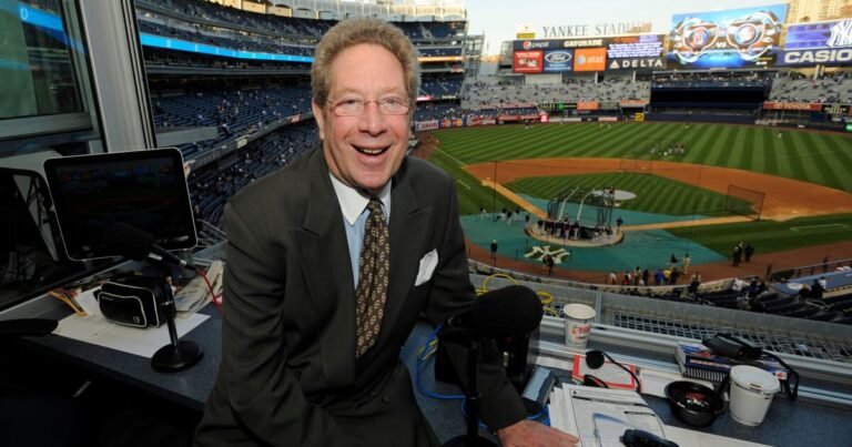 Beloved Yankees Broadcaster John Sterling Passes Away at 87, Remembered for His Iconic Home Run Calls