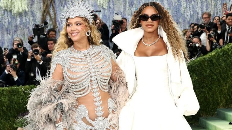 Beyoncé and Blue Ivy Share a Special Moment at the Met Gala Debut