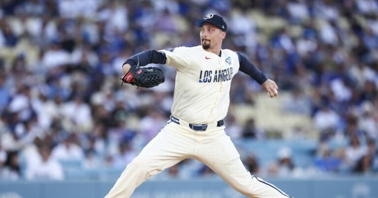 Blake Snell Struggles as Dodgers’ Offense Falls Short Against Braves