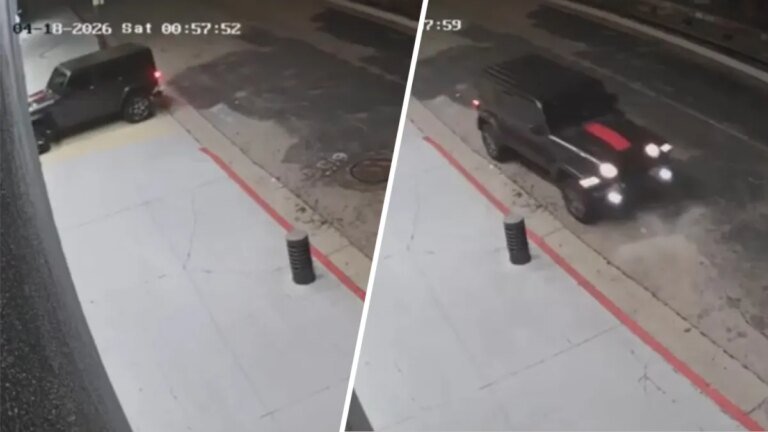 Burglary Suspects Crash Car into Storage Facility Near Downtown LA