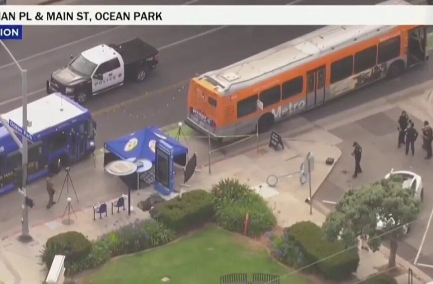Bus Accident in Santa Monica Claims a Pedestrian's Life