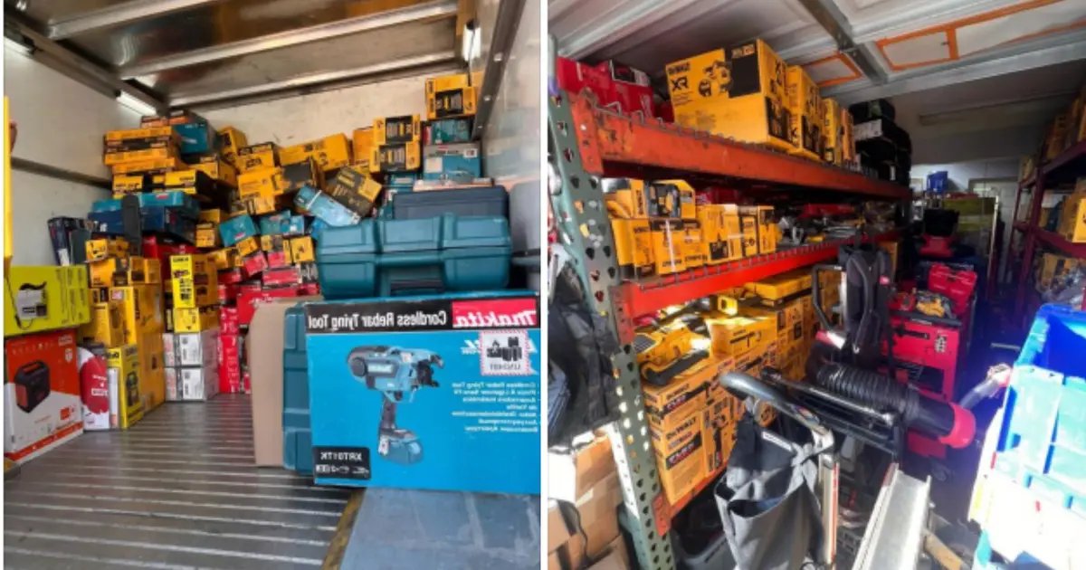 CHP Recovers $600K Worth of Stolen Home Depot Tools at SoCal Swap Meet