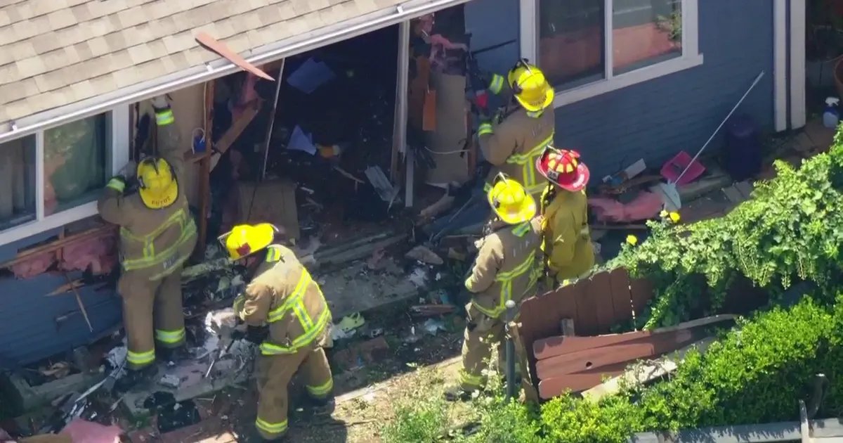 Car Crashes into Koreatown Home, Leaving One Injured