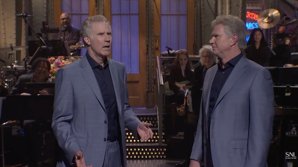 Chad Smith Joins Will Ferrell on Stage for a Fun SNL Opening Monologue Surprise