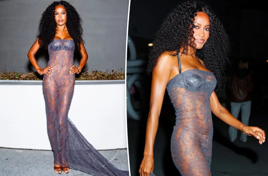 Ciara Miller Stuns in Sheer Lace at the Summer House Reunion