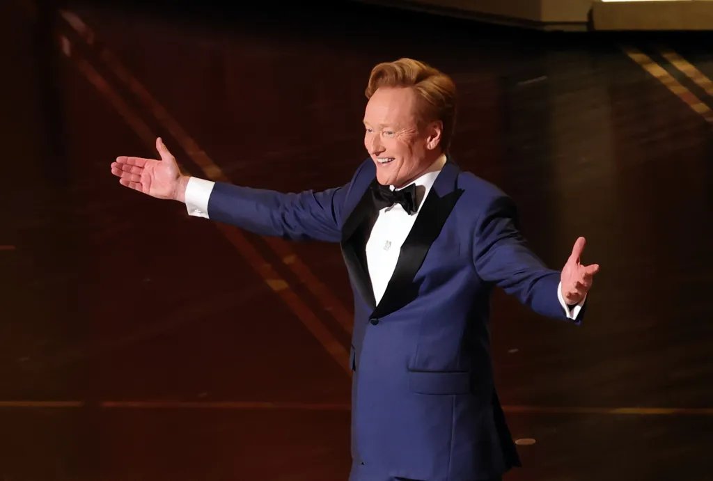 Conan O’Brien Set to Host the Oscars Again in 2027 with Raj Kapoor and Katy Mullan as Executive Producers