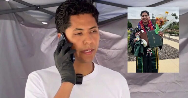 DACA Recipient Faces Job Loss Due to Permit Delay and Starts Selling Burritos in North Hollywood