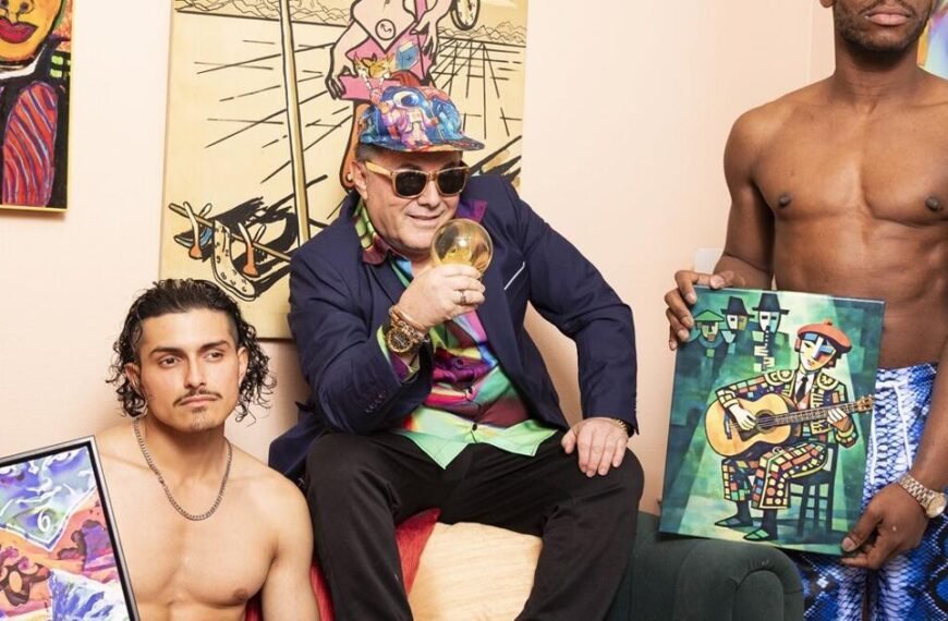 DTLA Artist Jon Planas Launches Vibrant Wearable Art Collection for Pride