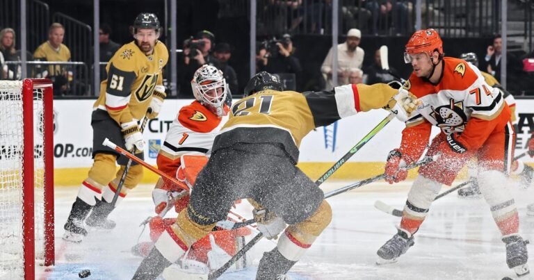 Ducks Face Challenges on Power Play as Carter Hart Shuts Them Down in Game 1 Against Vegas