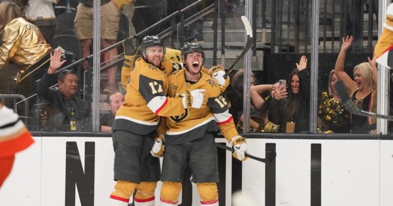 Ducks Fall Short in Overtime Against Golden Knights in Game 5