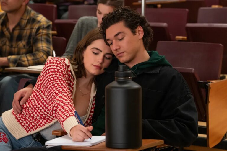 Ella Bright and Belmont Cameli Share Heartfelt Moments of Connection Between Hannah and Garrett in Season 1 of Off Campus