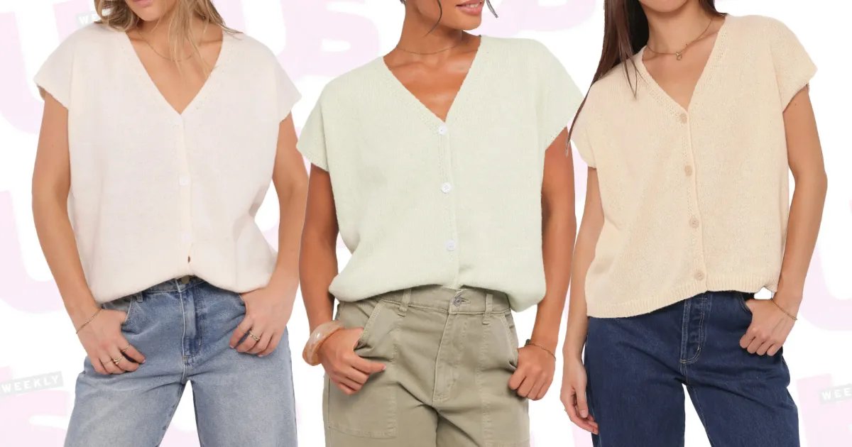 Embrace Spring with This Easy-to-Wear Pastel Sweater Vest Perfect for All Season
