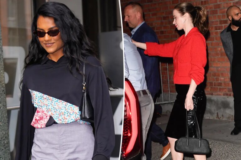 Emily Blunt and Simone Ashley’s Stylish Italian Handbags for Under $500